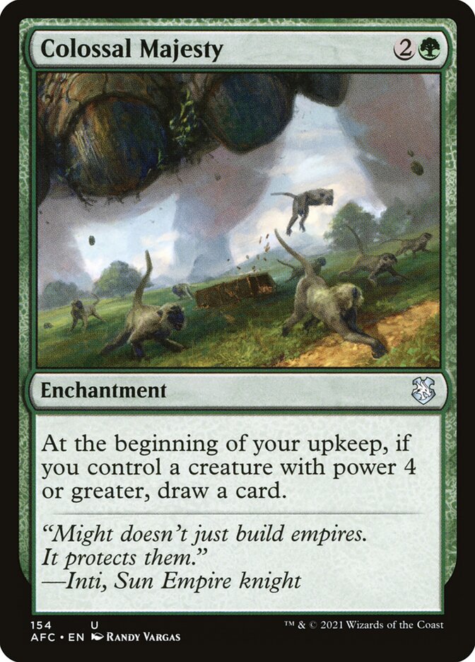 Colossal Majesty (154) - Forgotten Realms Commander (AFC)