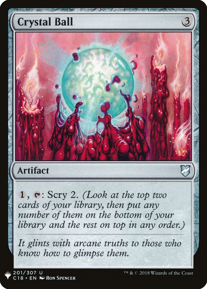 Crystal Ball (C18-201) - The List (PLST)