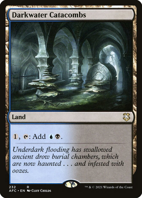 Darkwater Catacombs (232) - Forgotten Realms Commander (AFC)