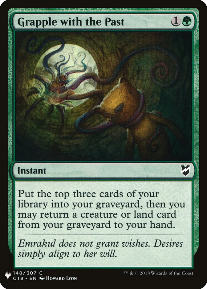 Grapple with the Past (C18-148) - The List (PLST)