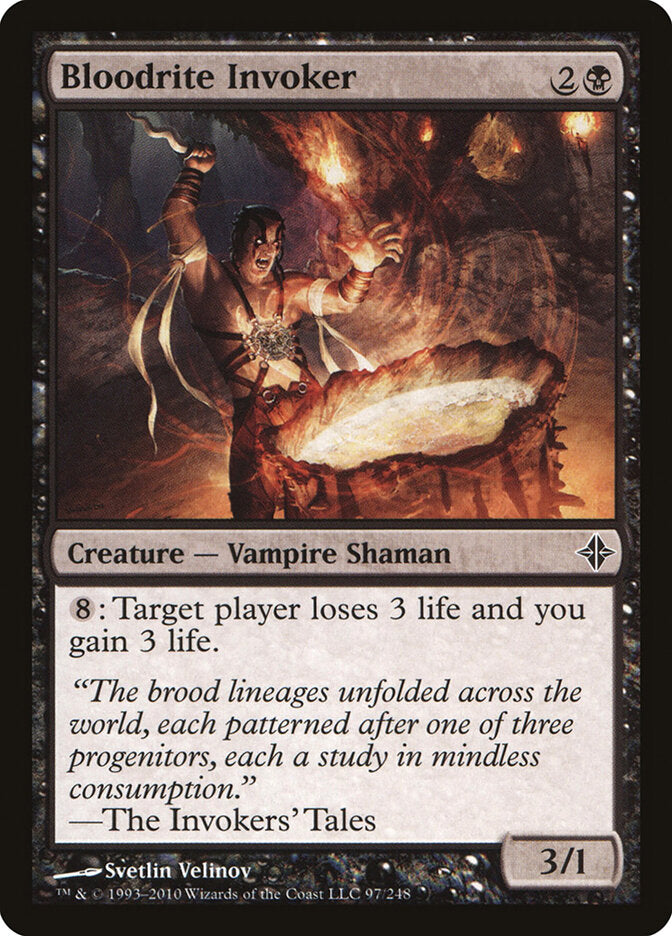 Bloodrite Invoker (97) - Rise of the Eldrazi (ROE)