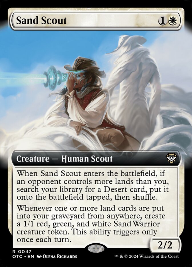 Sand Scout (47) - Outlaws of Thunder Junction Commander (OTC)