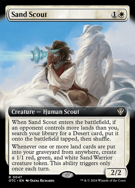 Sand Scout (47) - Outlaws of Thunder Junction Commander (OTC)