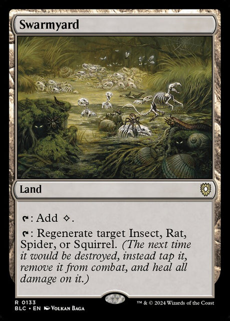 Swarmyard (133) - Bloomburrow Commander (BLC)