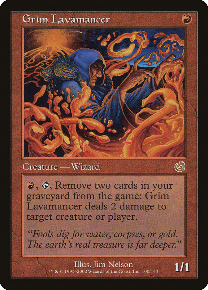Grim Lavamancer (100) - Torment (TOR)