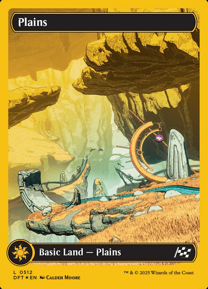 Plains (512) - [First Place Foil] Aetherdrift (DFT)