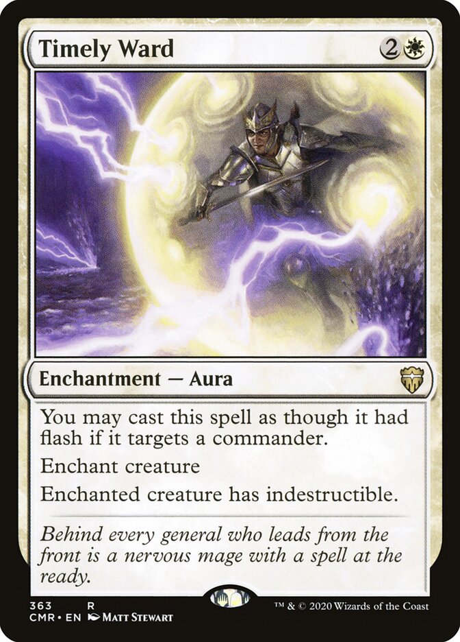 Timely Ward (363) - Commander Legends (CMR)