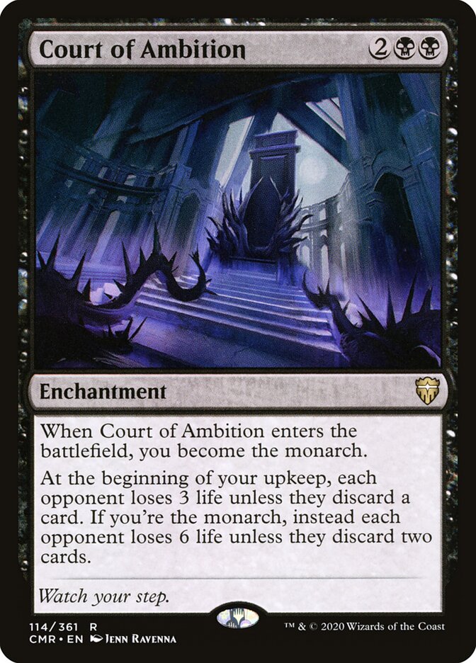 Court of Ambition (114) - Commander Legends (CMR)