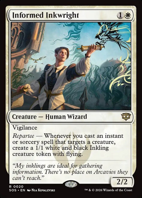 Informed Inkwright (20) - Secrets of Strixhaven (SOS)