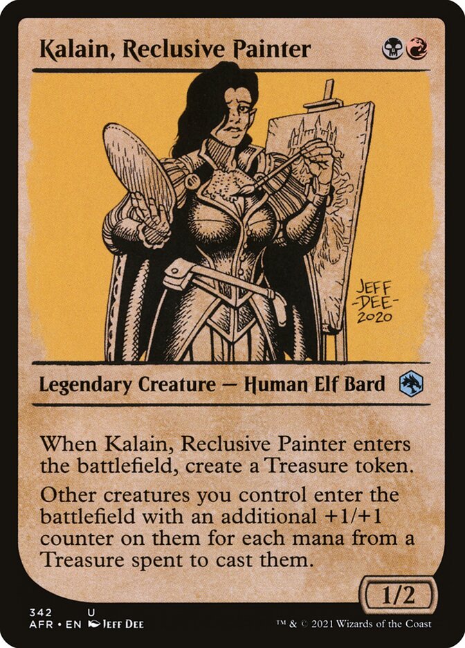 Kalain, Reclusive Painter (342) - Adventures in the Forgotten Realms (AFR)