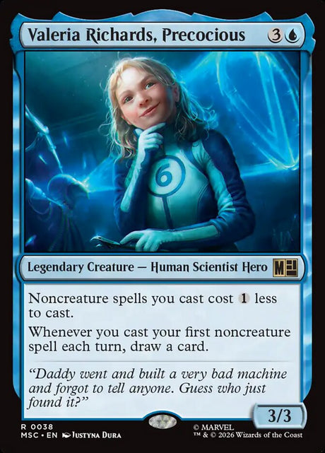 Valeria Richards, Precocious (38) - Marvel Super Heroes Commander (MSC)
