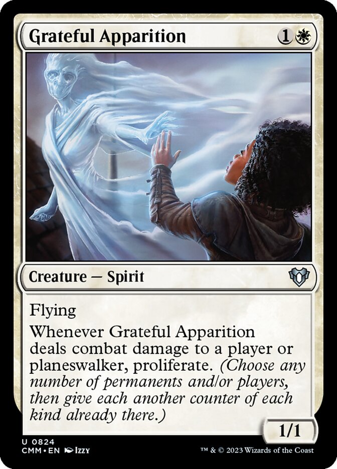 Grateful Apparition (824) - Commander Masters (CMM)