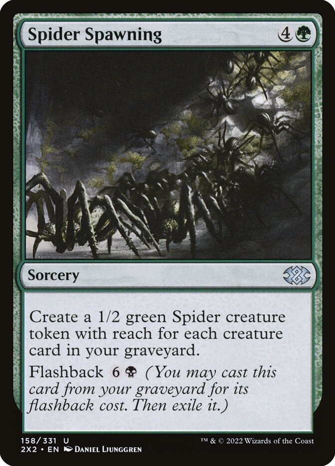 Spider Spawning (158) - Double Masters 2022 (2X2)