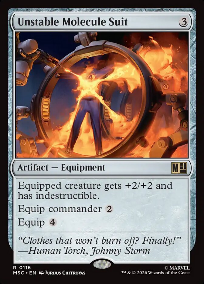 Unstable Molecule Suit (116) - Marvel Super Heroes Commander (MSC)