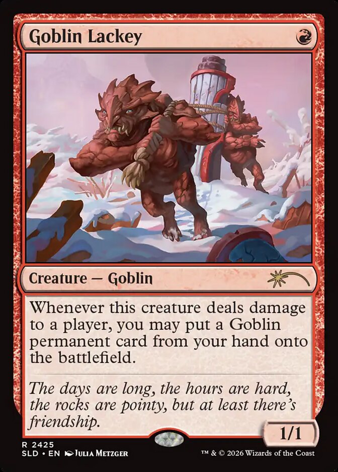 Goblin Lackey (2425) - Secret Lair Drop (SLD)