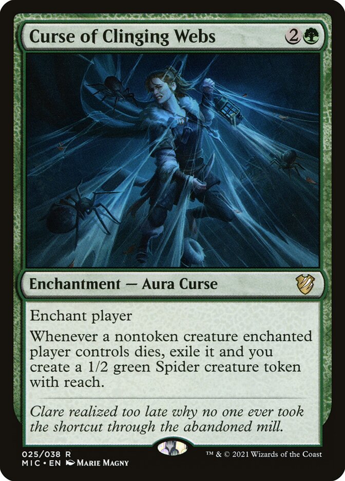 Curse of Clinging Webs (25) - Midnight Hunt Commander (MIC)