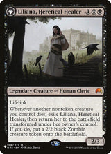Liliana, Heretical Healer // Liliana, Defiant Necromancer (ORI-106) - The List (PLST)