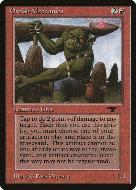 Orcish Mechanics (27) - Antiquities (ATQ)