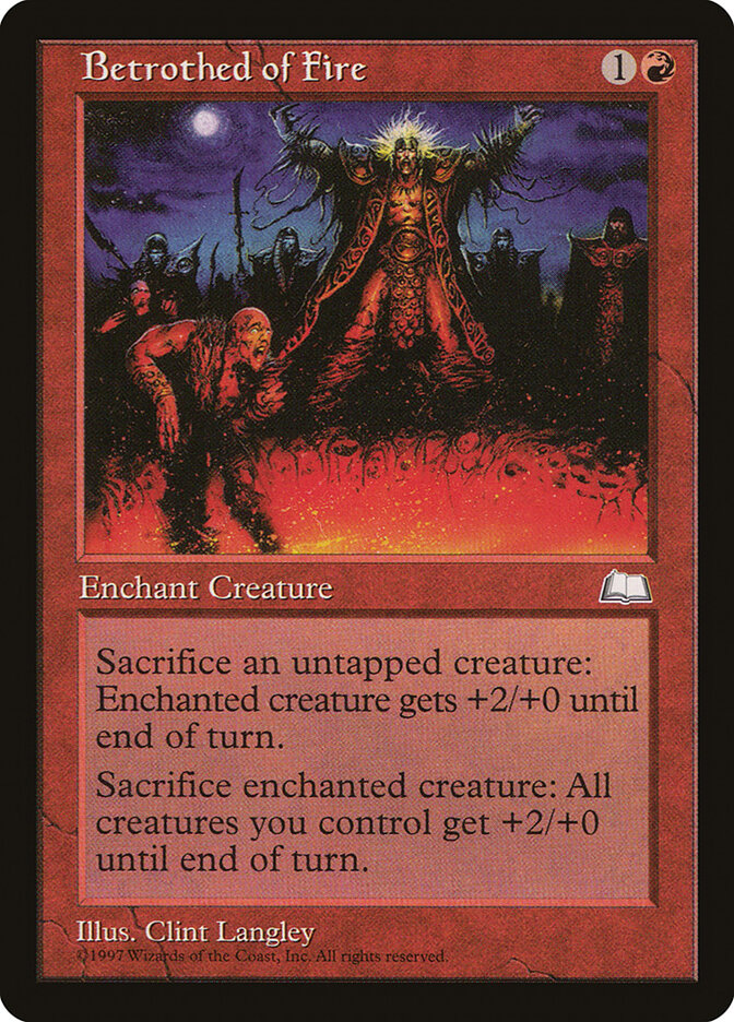 Betrothed of Fire (89) - Weatherlight (WTH)