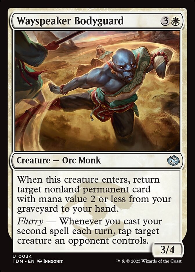 Wayspeaker Bodyguard (34) - Tarkir: Dragonstorm (TDM)