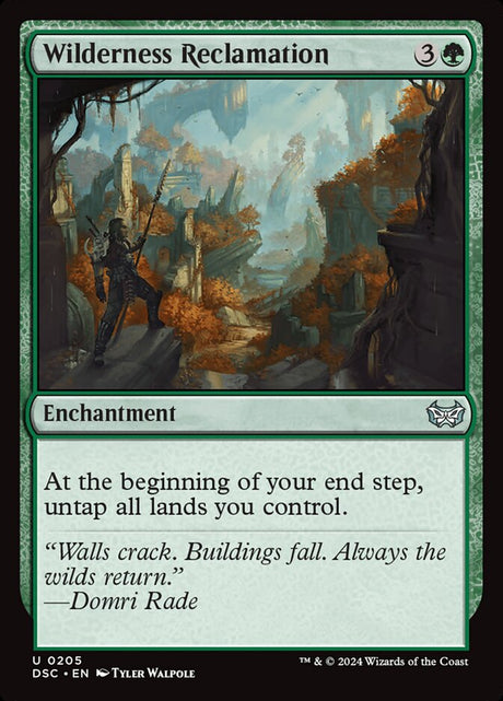 Wilderness Reclamation (205) - Duskmourn: House of Horror Commander (DSC)