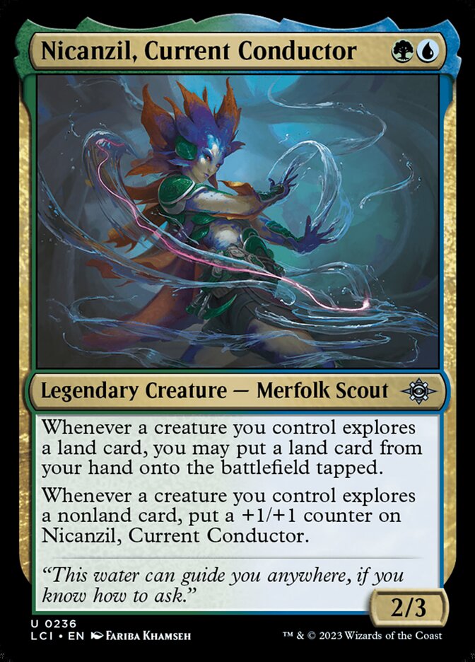 Nicanzil, Current Conductor (236) - The Lost Caverns of Ixalan (LCI)