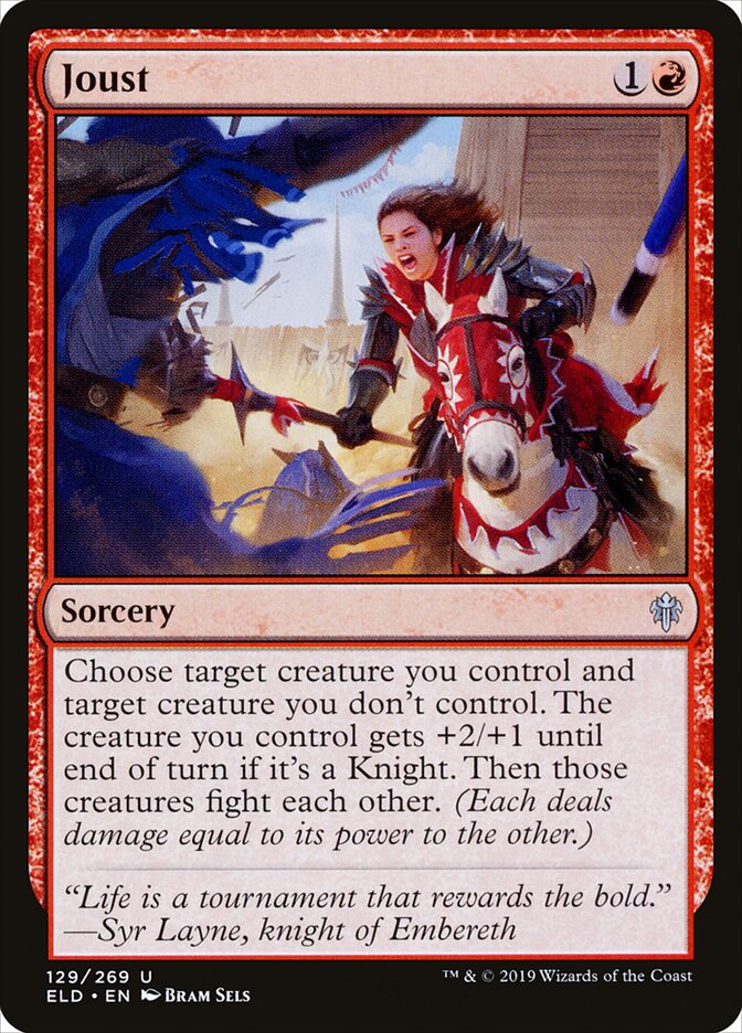 Joust (129) - Throne of Eldraine (ELD)
