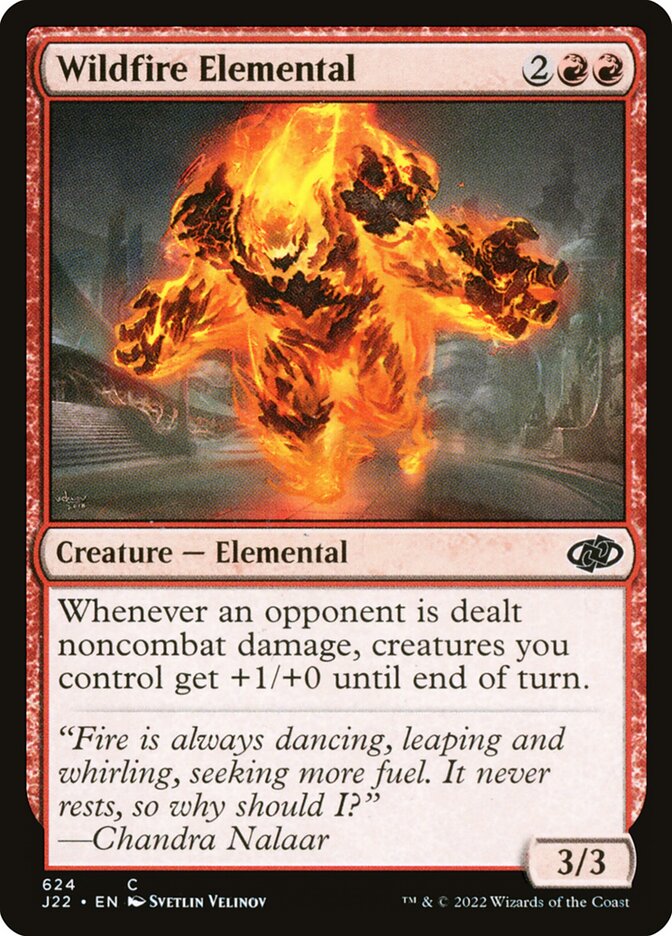 Wildfire Elemental (624) - Jumpstart 2022 (J22)