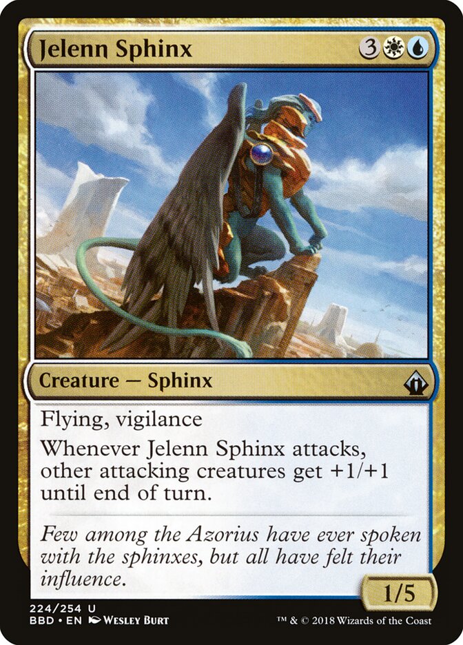 Jelenn Sphinx (224) - Battlebond (BBD)