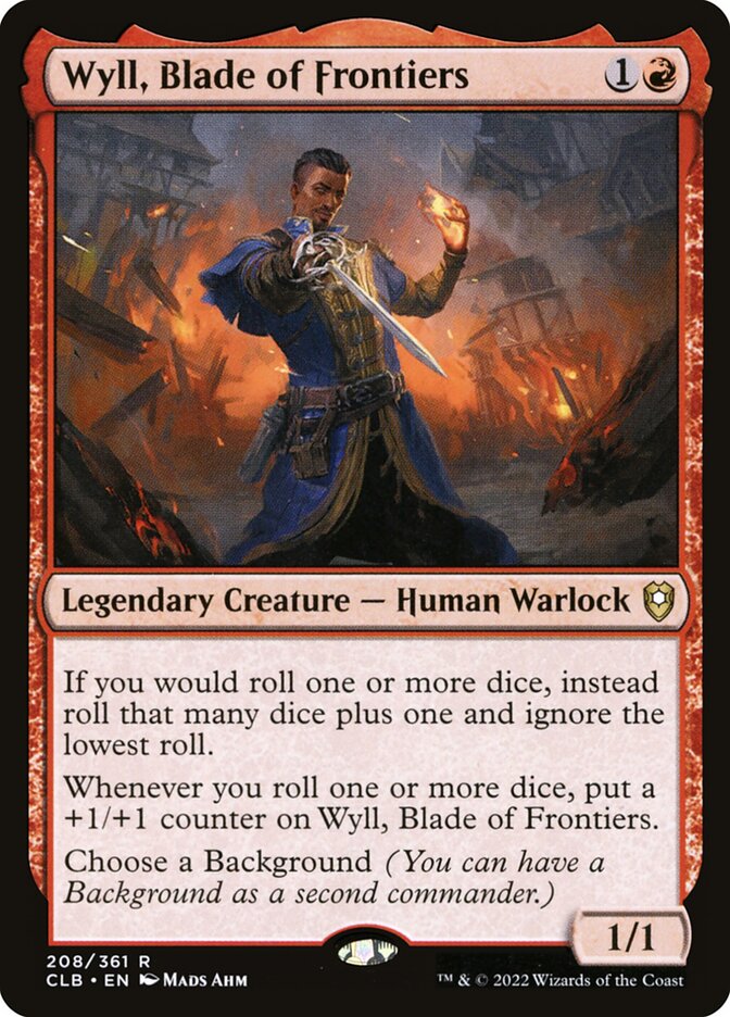 Wyll, Blade of Frontiers (208) - Commander Legends: Battle for Baldur's Gate (CLB)