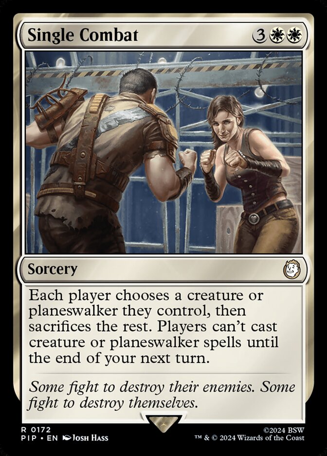 Single Combat - [Foil] Fallout (PIP)