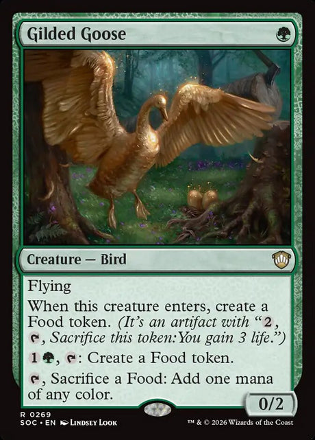 Gilded Goose (269) - Secrets of Strixhaven Commander (SOC)