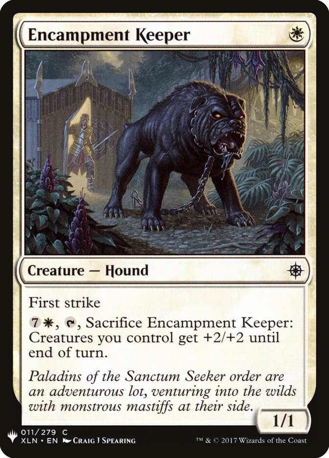 Encampment Keeper (XLN-11) - The List (PLST)
