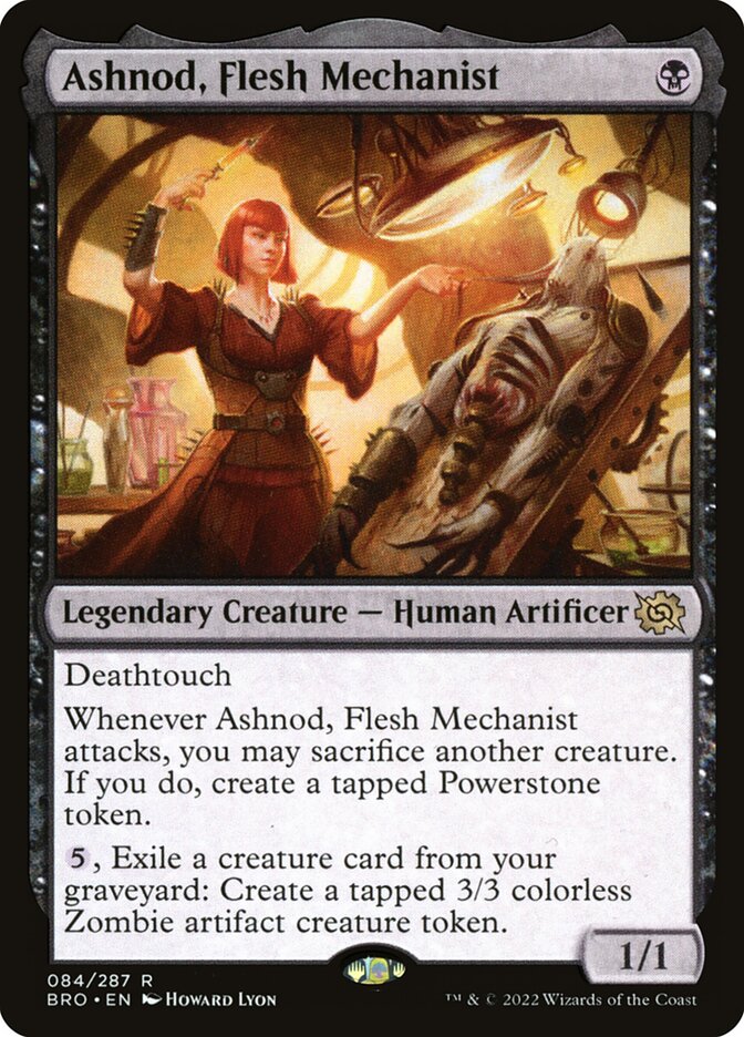 Ashnod, Flesh Mechanist (84) - The Brothers' War (BRO)