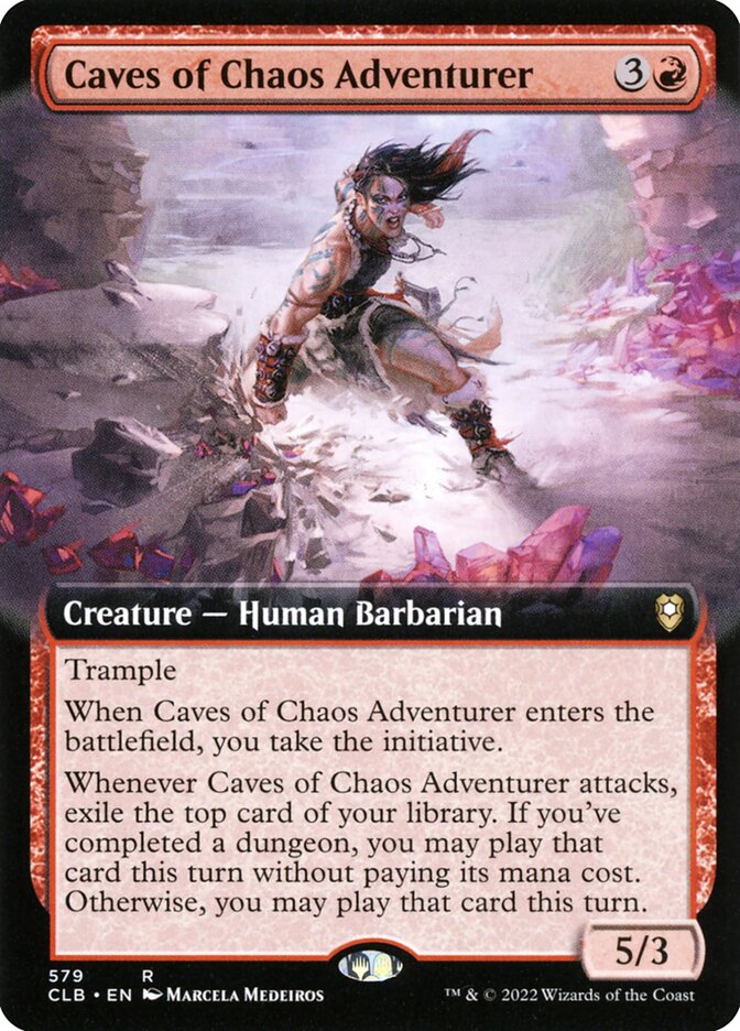 Caves of Chaos Adventurer (579) - Commander Legends: Battle for Baldur's Gate (CLB)