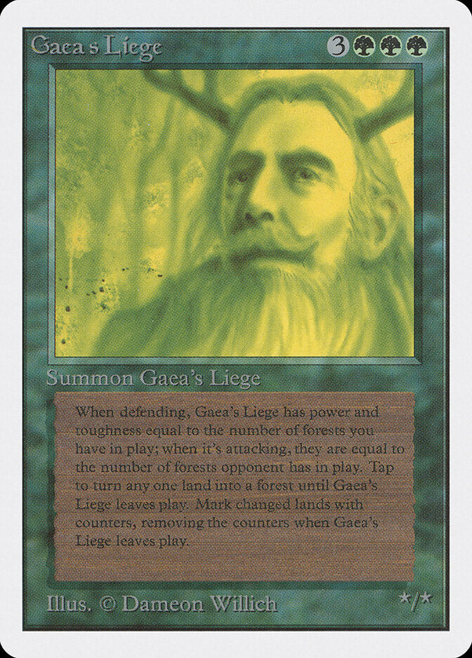 Gaea's Liege (197) - Unlimited Edition (2ED)