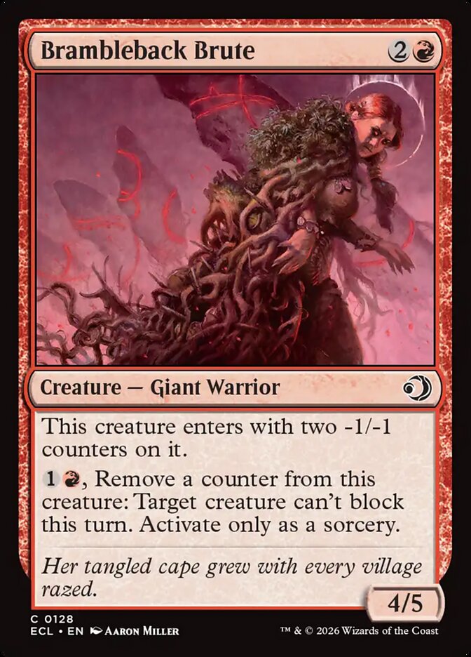 Brambleback Brute (128) - Lorwyn Eclipsed (ECL)