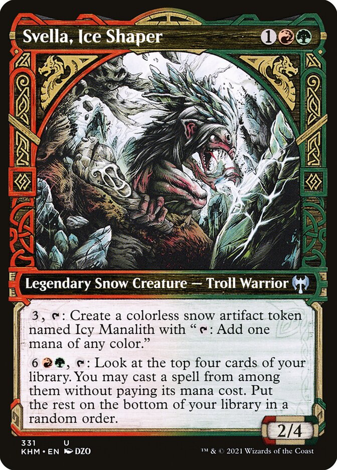 Svella, Ice Shaper (331) - Kaldheim (KHM)
