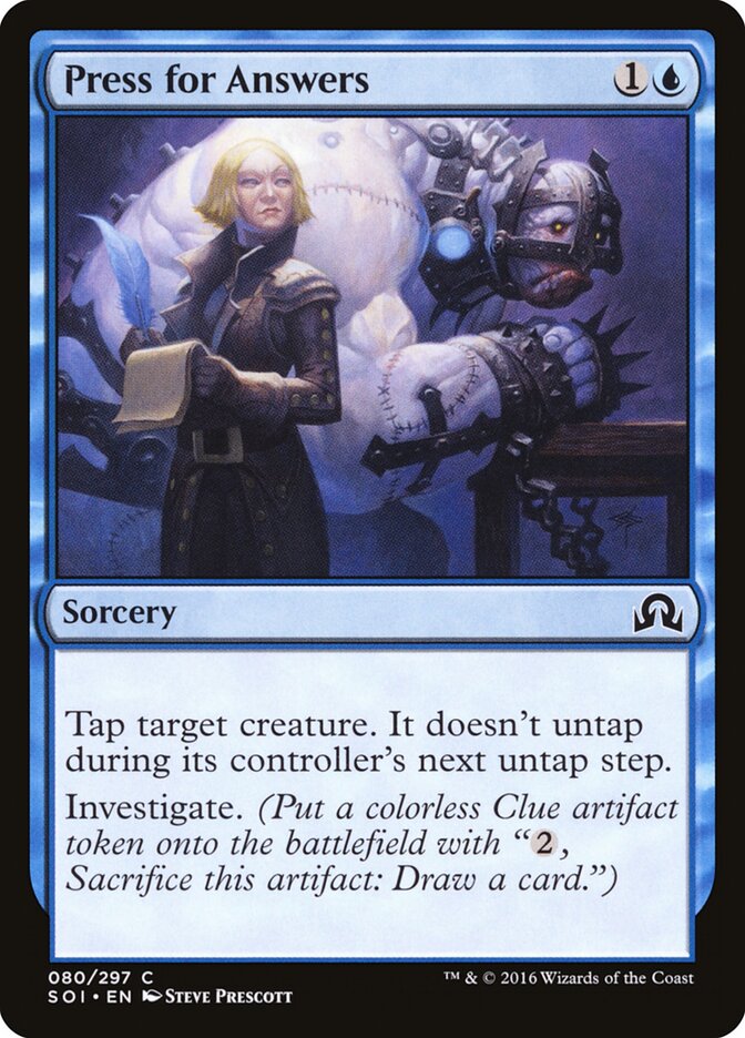 Press for Answers (80) - Shadows over Innistrad (SOI)