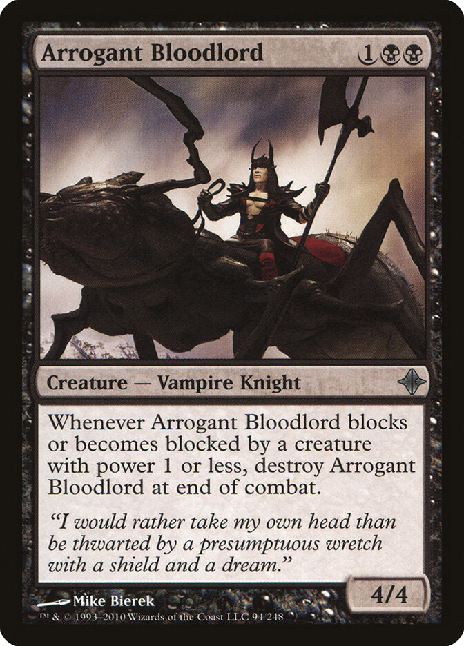 Arrogant Bloodlord (94) - Rise of the Eldrazi (ROE)