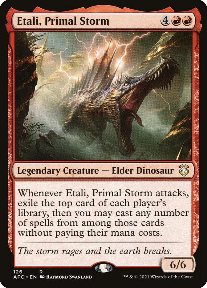 Etali, Primal Storm (126) - Forgotten Realms Commander (AFC)