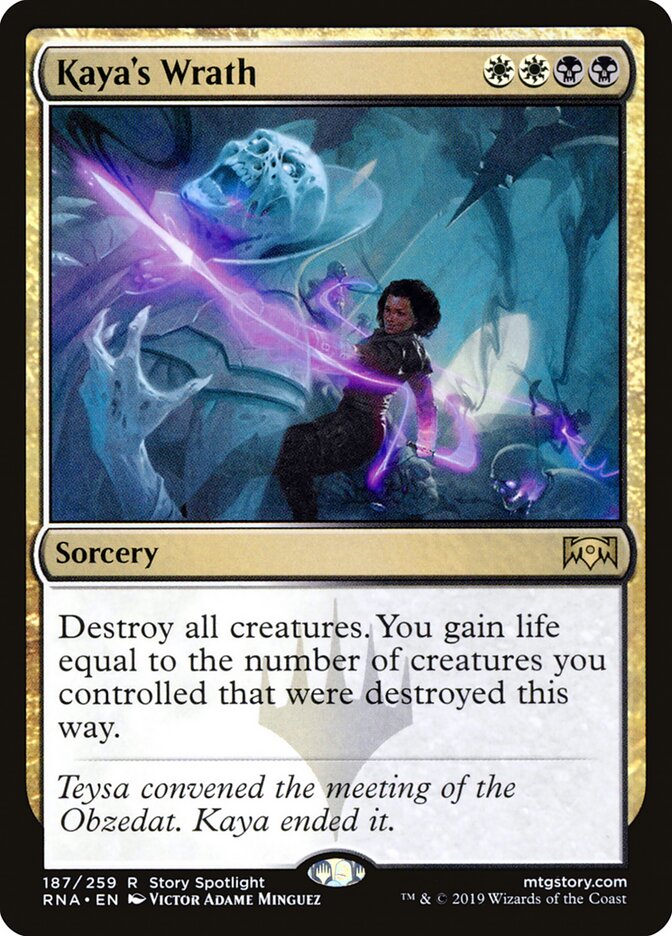 Kaya's Wrath (187) - Ravnica Allegiance (RNA)
