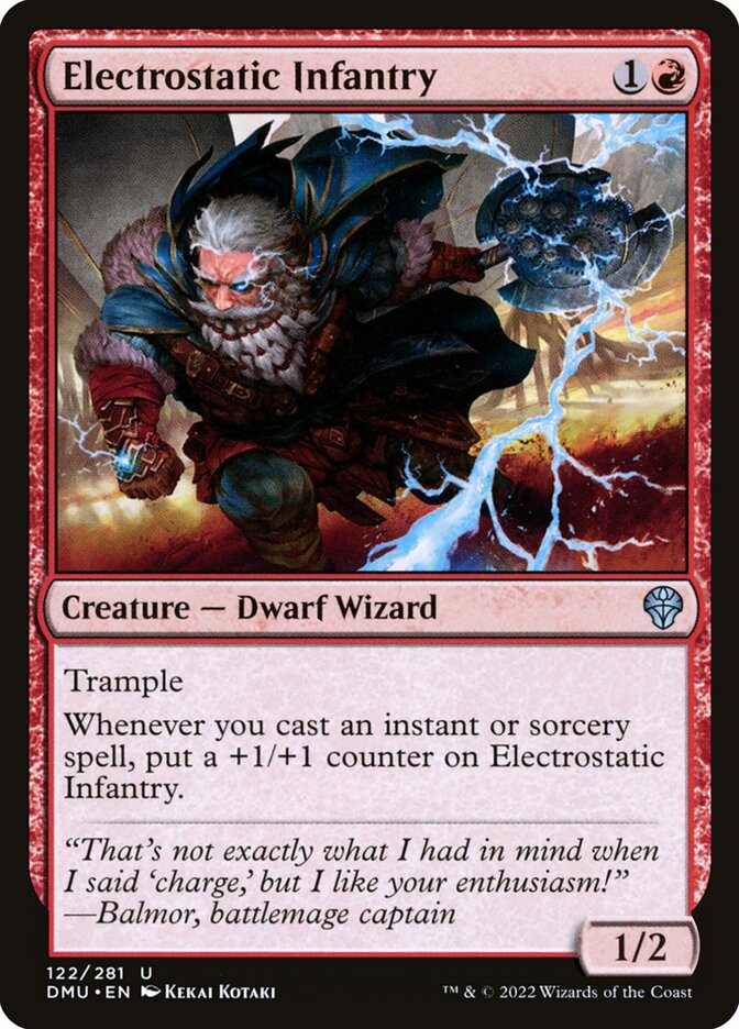 Electrostatic Infantry (122) - Dominaria United (DMU)