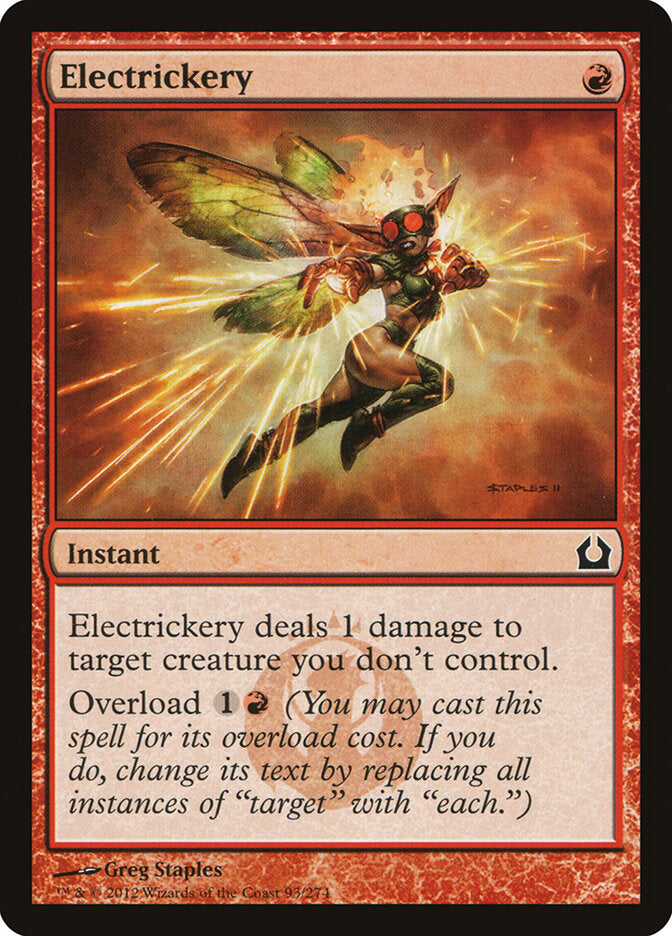 Electrickery (93) - Return to Ravnica (RTR)