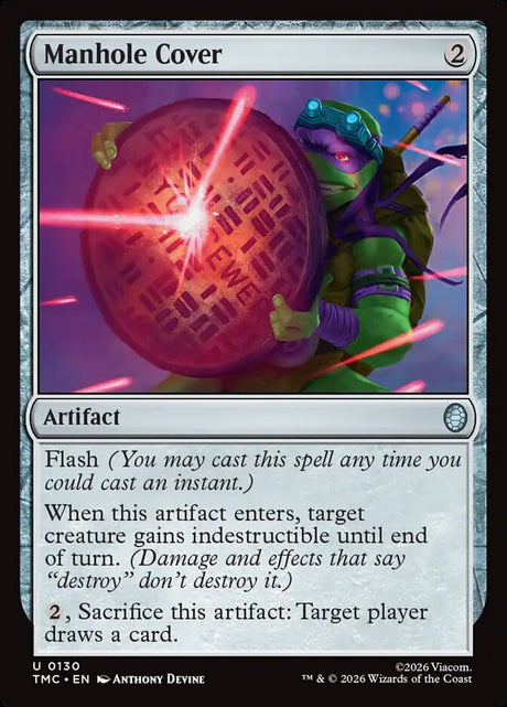 Manhole Cover (130) - Teenage Mutant Ninja Turtles Eternal (TMC)
