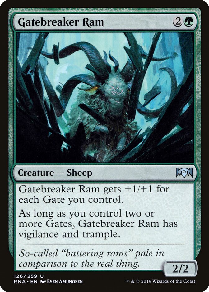 Gatebreaker Ram (126) - Ravnica Allegiance (RNA)