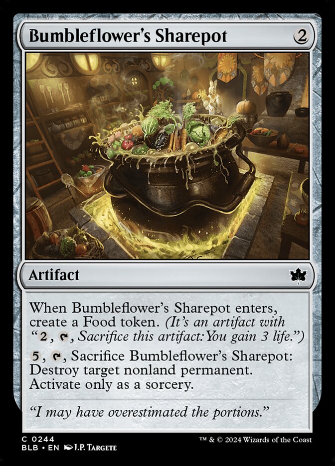 Bumbleflower's Sharepot - [Foil] Bloomburrow (BLB)