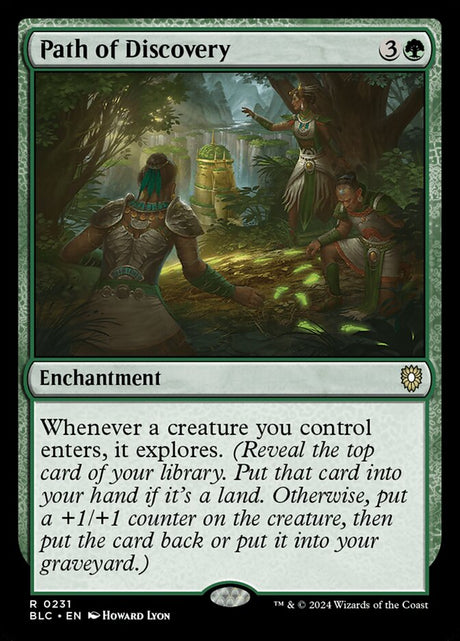 Path of Discovery (231) - Bloomburrow Commander (BLC)