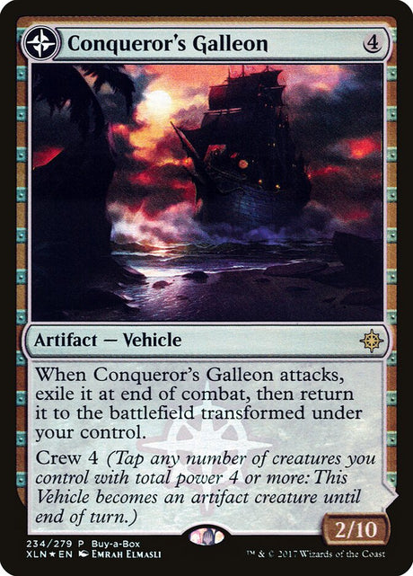 Conqueror's Galleon // Conqueror's Foothold (234) - XLN Treasure Chest (PXTC)
