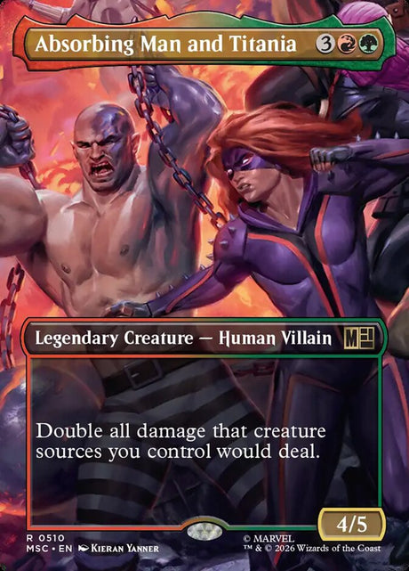 Absorbing Man and Titania (510) - Marvel Super Heroes Commander (MSC)